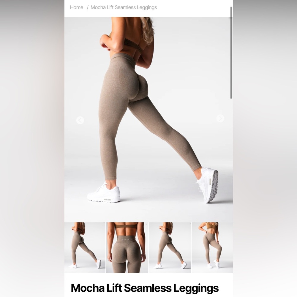 NVGTN mocha lift seamless leggings